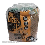 Bulldozer Cotton Gloves Grey (Sarung Tangan Katun)