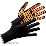 MIDORI ANZEN Gloves High Grip MHG134 Black x Orange (Sarung Tangan)