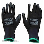 Gunter Palm Fit PU Black Gloves (Sarung Tangan)