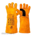 GOSAVE Welding Gloves Leather Golden Touch (Sarung Tangan Las)