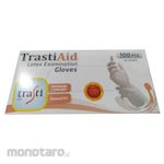Trasti Latex Examination Glove Non Powder (Sarung Tangan)