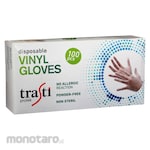 Trasti Glove Vynile Clear Powder Free (Sarung Tangan Karet)