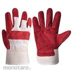 Tuffsafe Split Leather Palm Knit Wrist Rigger Gloves (Sarung Tangan)