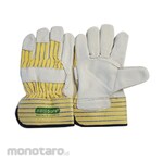 allsafe Cowgrain Leather Patched Joint Palm & Wing Thumb Gloves (Sarung Tangan)