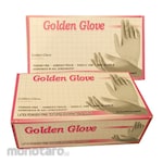 Golden Glove Gloves Latex Powder Free Texture (Sarung Tangan)
