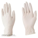 S.T No. 911 Natural rubber disposable gloves, powder-free, L (Sarung Tangan)