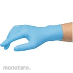 Reable Gloves Nitrile non-powder blue, pack of 100 (Sarung Tangan)