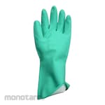 Safetyware Chem-Pro Heavy Duty Flocklined Nitrile Glove (Sarung Tangan)
