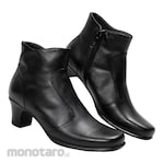 Vidha Sepatu Boots Ankle Zipper Wanita