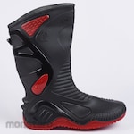 AP Boots Sepatu Boots Safety AP Moto 2 Warna Hitam-Merah (Sepatu Proyek)