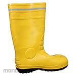 CHEETAH Sepatu Boots Safety Karet dengan Toe Cap (Sepatu Proyek)