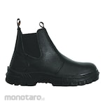 KENT Sepatu Safety Ankle Boots Mid Cut Karet Samping Molucas (Sepatu Proyek)