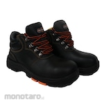 KRUSHERS Sepatu Safety Tali Ankle Boots California 4inci Warna Cokelat (Sepatu Proyek)
