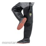 Non Brand Sepatu Boots Celana Karet Warna Hitam