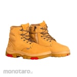 AETOS Uranium Zipper Safety Boots with Steel Toe Cap and Waterproof Outsole Upper (Sepatu Safety)