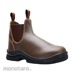 KRUSHERS Sepatu Boots Safety Karet Samping Nevada dengan Steel Toe Cap dan Midsole (Sepatu Proyek)