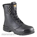 KRUSHERS Sepatu Boots Safety Newman dengan Steel Toe Cap dan Outsole Karet Nitril (Sepatu Proyek)