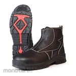 AETOS Sepatu Boots Safety untuk Kerja Las Argon 6inci Velcro