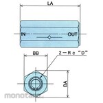 NACHI Inline Check Valve