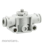 SMC 2/3 Port Mechanical Valve with One-touch Fittings VM100F Series