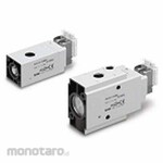 SMC 3 Port 3 Position Valve Base Mounted Pilot Solenoid VEX3221 Series