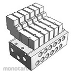 SMC Base Piping Type/Manifold Integrated Type Base Individual Wiring Type SS5Y5-42 Series