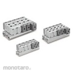 SMC Body Ported Manifold Base Common Exhaust Type VV5FA3-30 Series