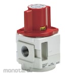 SMC OSHA Standard Residual Pressure Relief 3 Port Valve with Keyhole VHS-D Series