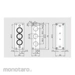 Metalwork End Plate Valve