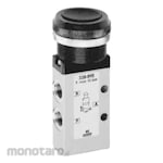 Camozzi Manual Operated 3/2 Way Solenoid Valve Series 3