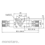 Yuken Kogyo Throttle check modular valve
