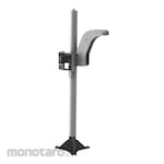 SAMOA Single Post Air Operated Pump Hoist for Piston Pumps