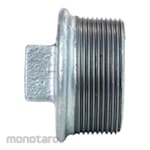 TSP Screw Fitting Plug Black Steel Banded