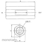 Daikin Inline Check Valve