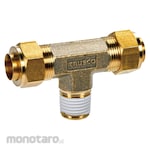 TRUSCO Quick Seal Fitting Cheese Applicable Tube Outer Diameter 3/8
