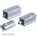 SMC Compact hydraulic Cylinder Double Acting Single Rod CHQB Series CHQB40