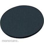 Hikari Rubber Plate, Natural, Black