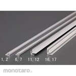 ESCO 600mm Panel edge (aluminum, outside corner / 10 pieces)