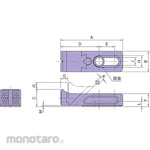 IMAO BJ102 Adjustable Side Clamp