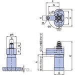 IMAO PTSW1 Swing clamp (Quick type)