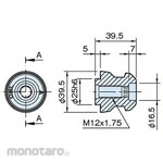 IMAO APS140-M Clamp Pin