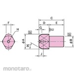 IMAO BJ723 Diamond Pin