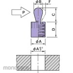 IMAO BJ765 Spring locate pin (steel pin)