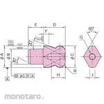 IMAO BJ793 Diamond pin