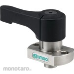 IMAO One-touch slide lock push clamper QCPS QCPS0828-6-BK-D