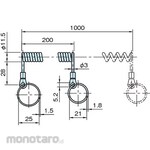 IMAO SCWR200 spiral cable