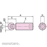 IMAO BJ736-C Swivel Screw (C Type)