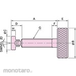 IMAO BJ737-B Knurled Head Screw (B Type)