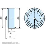 IMAO DR / DL / DC dial indicator