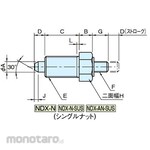 IMAO NDX-N Index plunger (no knob)